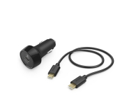 Hama Ładowarka samochodowa HAMA 1xUSB-C PD 18W QC 3.0 + kabel USB - 1462054 - zdjęcie 2